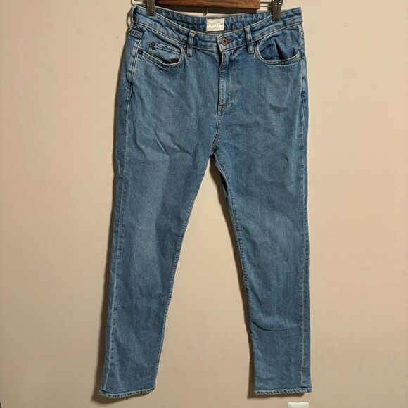 Simon Miller Slim Boot Jeans Blue Medium Wash Size 30 - Picture 3 of 15